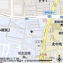 明光美研工業株式会社周辺の地図