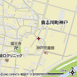 和歌山県紀の川市貴志川町神戸582-3周辺の地図