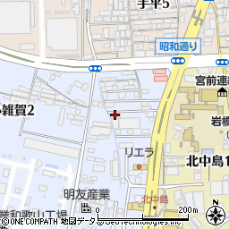 ダスキン明光社周辺の地図