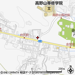 和歌山県伊都郡高野町高野山225-6周辺の地図