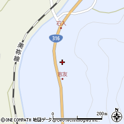 山口県美祢市大嶺町北分2791周辺の地図