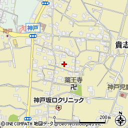 和歌山県紀の川市貴志川町神戸532-5周辺の地図