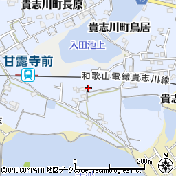 和歌山県紀の川市貴志川町長原605周辺の地図