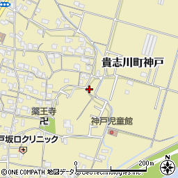 和歌山県紀の川市貴志川町神戸221-2周辺の地図