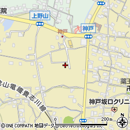 和歌山県紀の川市貴志川町神戸858-2周辺の地図