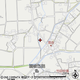 香川県三豊市三野町大見甲-4016周辺の地図