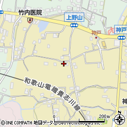 和歌山県紀の川市貴志川町神戸884周辺の地図