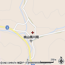和歌山県紀の川市桃山町黒川729周辺の地図