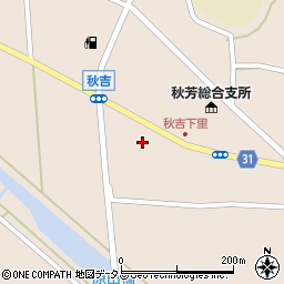ＪＡ山口県秋芳周辺の地図