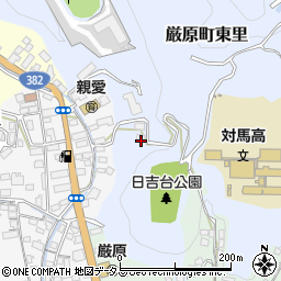 長崎県対馬市厳原町東里36周辺の地図