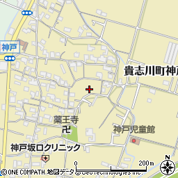 和歌山県紀の川市貴志川町神戸518-3周辺の地図