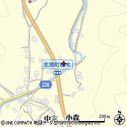 徳島県鳴門市北灘町櫛木竹下10周辺の地図