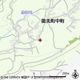 広島県江田島市能美町中町2895周辺の地図