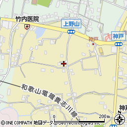 和歌山県紀の川市貴志川町神戸886-4周辺の地図