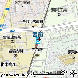 宮前駅 和歌山県和歌山市 駅 路線図から地図を検索 マピオン