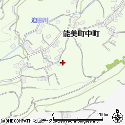 広島県江田島市能美町中町3015周辺の地図