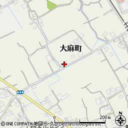 香川県善通寺市大麻町2218周辺の地図