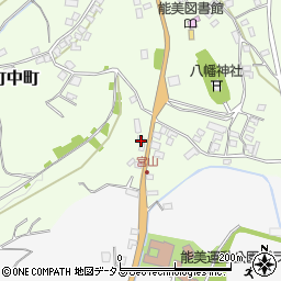 広島県江田島市能美町中町3271周辺の地図