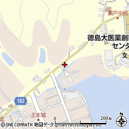 徳島県鳴門市瀬戸町堂浦地廻り壱52周辺の地図