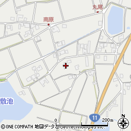 香川県三豊市三野町大見甲-4285周辺の地図