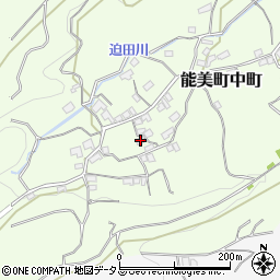 広島県江田島市能美町中町3012周辺の地図