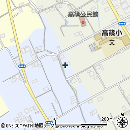 香川県仲多度郡まんのう町西高篠406周辺の地図