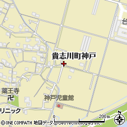 和歌山県紀の川市貴志川町神戸107-3周辺の地図