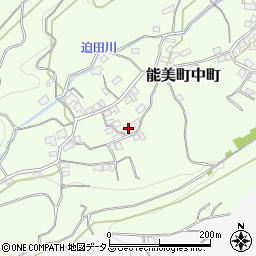 広島県江田島市能美町中町3016周辺の地図