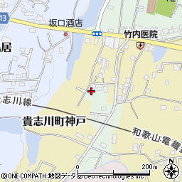和歌山県紀の川市貴志川町上野山280周辺の地図