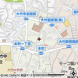 有限会社大竹葬儀社周辺の地図