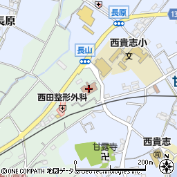 紀の川市西貴志コミュニティセンター周辺の地図