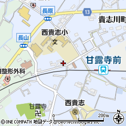 和歌山県紀の川市貴志川町長原162周辺の地図