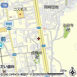 和歌山県和歌山市神前82-4周辺の地図