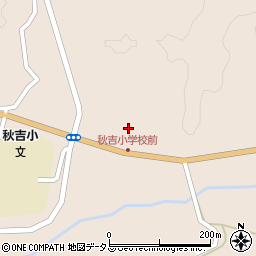 山口県美祢市秋芳町秋吉周辺の地図