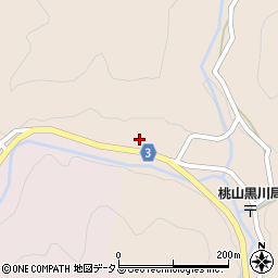 和歌山県紀の川市桃山町黒川9周辺の地図