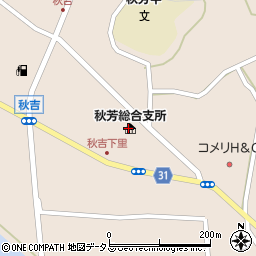 美祢市訪問看護ステーション周辺の地図