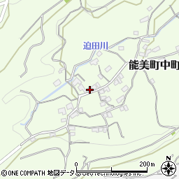 広島県江田島市能美町中町2856周辺の地図