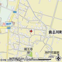 和歌山県紀の川市貴志川町神戸周辺の地図