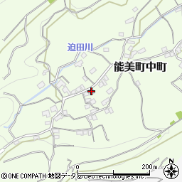 広島県江田島市能美町中町2853周辺の地図