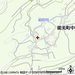 広島県江田島市能美町中町2850周辺の地図