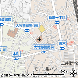 大竹郵便局 ＡＴＭ周辺の地図