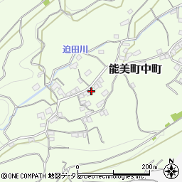 広島県江田島市能美町中町2863周辺の地図