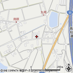 香川県三豊市三野町大見甲-4318周辺の地図
