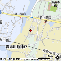 和歌山県紀の川市貴志川町神戸1020-2周辺の地図