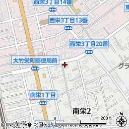 読売センター　大竹周辺の地図