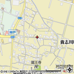 和歌山県紀の川市貴志川町神戸423周辺の地図