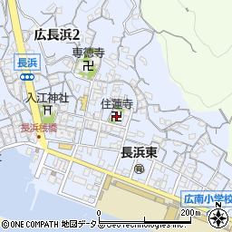 住蓮寺周辺の地図