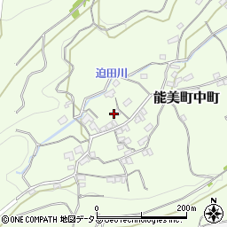 広島県江田島市能美町中町2855周辺の地図