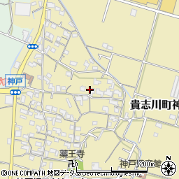 和歌山県紀の川市貴志川町神戸419周辺の地図