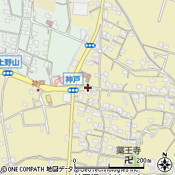 和歌山県紀の川市貴志川町神戸441周辺の地図